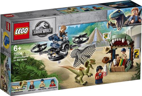 LEGO Jurassic World Dilophosaurus Ontsnapt - 75934