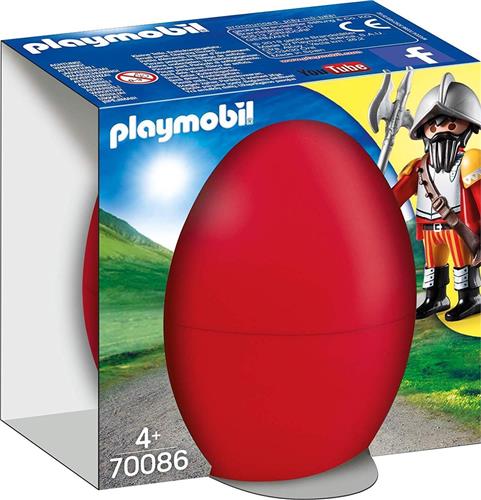 Playmobil Paasei rood 70086 Ridder met kanon