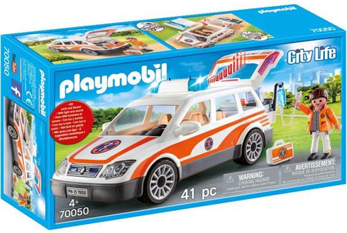 PLAYMOBIL City Life Mobiel medisch team - 70050