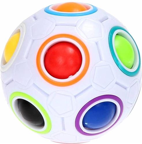 Merkloos Magische Bal - Puzzel Bal - 6.5 cm.