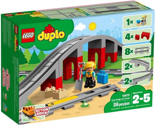 LEGO DUPLO Treinbrug en -rails - 10872