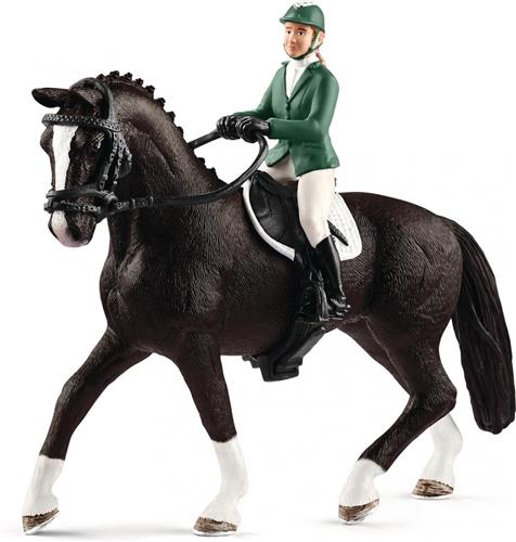 Schleich Springruiter met Paard