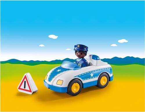 PLAYMOBIL 1.2.3 Politiewagen - 9384