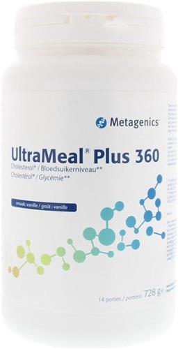 Metagenics UltraMeal Plus 360 Vanille - 728 g