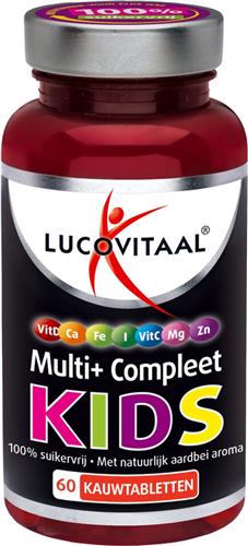 Lucovitaal - Multi+ kids - Kauwtabletten - 60 stuks