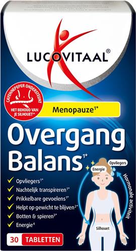 Lucovitaal Overgang Balans 30 tabletten