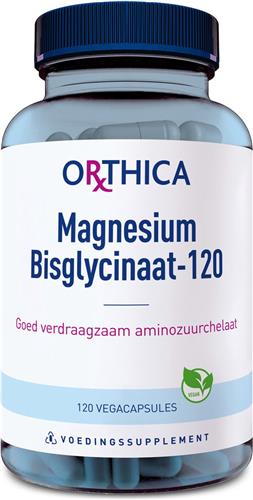 Orthica Magnesium Bisglycinaat-120 - 120 vcaps