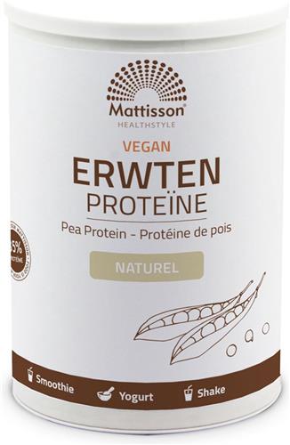 Mattisson - Erwten Proteïne - 86% Eiwit - Glutenvrij - Vegan Eiwit Shake - 350 Gram