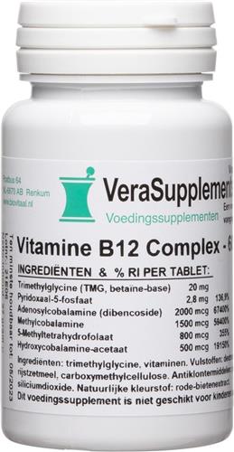 Biovitaal Vit B12+ Complex - 60 tabletten - Voedingssupplement