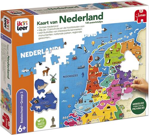 Ik Leer Kaart van Nederland - Educatief Spel