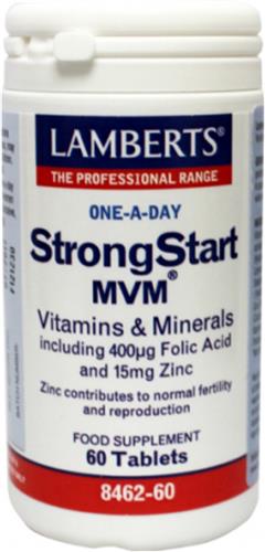 Lamberts StrongStart MVM - 60 tabletten - Multivitaminen - Voedingssupplement