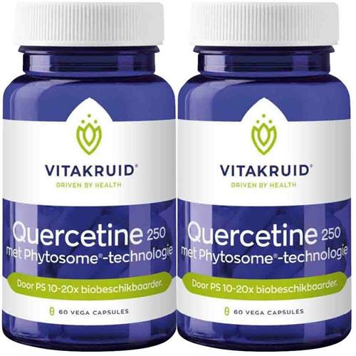 2x Vitakruid Quercetine 250 60 capsules