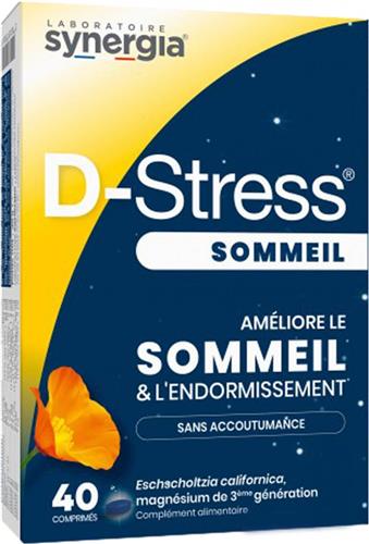 Synergia D-Stress Sleep 40 Tabletten