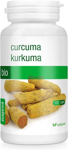 Purasana Kurkuma Bio 120 Capsules