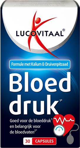 Lucovitaal Bloeddruk Capsules Supplement - 30 capsules