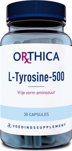 Orthica L-Tyrosine-500 (Voedingssuplement) - 30 Capsules