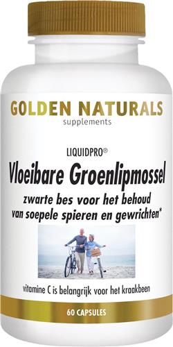 Golden Naturals Vloeibare Groenlipmossel (60 softgel capsules)