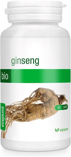 Purasana Bio Ginseng 300mg 80 vegacaps