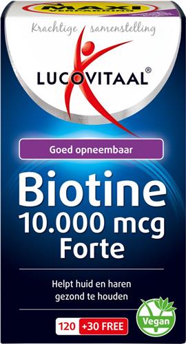 Lucovitaal Biotine 10.000 mcg Forte 150 zuigtabletten