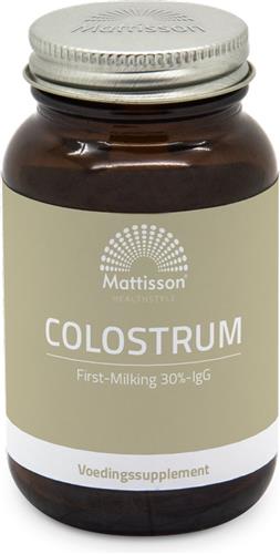 Mattisson - Colostrum 30% igG - Biest van Koemelk - Voedingssupplement - 90 Capsules