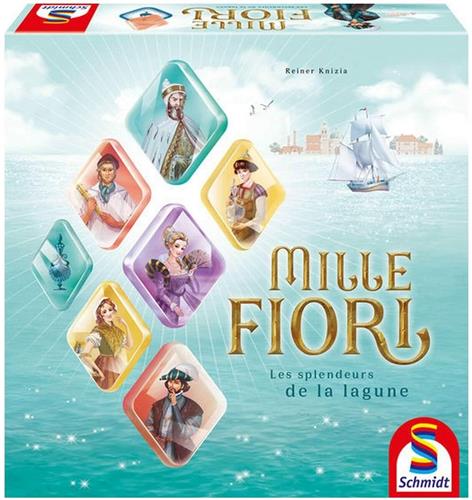 Schmidt Spiele Mille Fiori - Les slendeurs de la lagune - bordspel - Franse uitgave