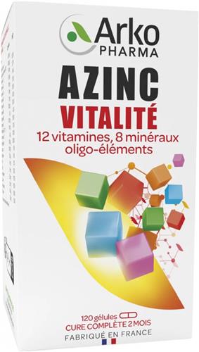 Arkopharma Azinc Vitality 120 Capsules