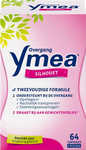 Ymea Overgang Silhouet - Voedingssupplement overgang - Overgang tabletten - 64 capsules