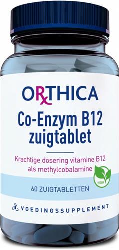 Orthica Co-Enzym B12 Zuigtablet (voedingssupplement) - 60 Zuigtabletten