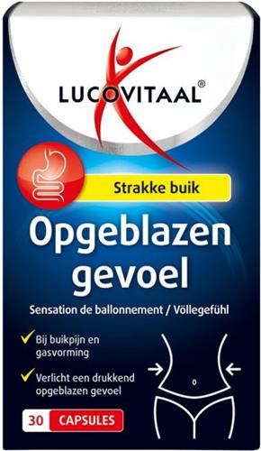 Lucovitaal Opgeblazen Gevoel 30 capsules