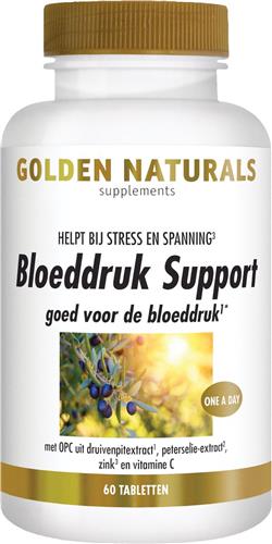 Golden Naturals Bloeddruk Support (60 veganistische tabletten)