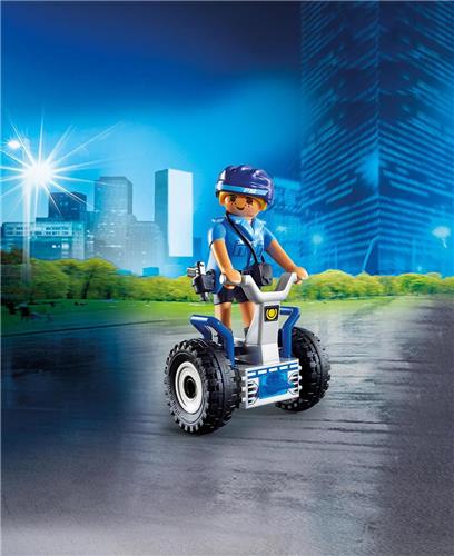 Playmobil Politieagente met balans racer - 6877