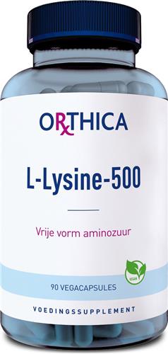 Orthica L-Lysine-500 (Voedingssuplement) - 90 Capsules