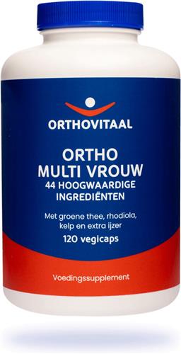 Orthovitaal Ortho Multi Vrouw 120 vegicaps