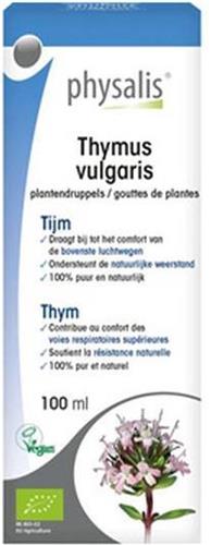 Physalis Plantendruppels Thymus Vulgaris Vloeibaar 100ml