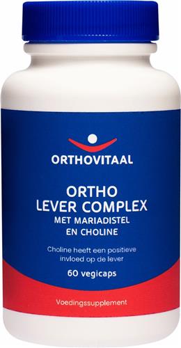 Orthovitaal - Ortho Lever Complex - 60 vegicaps - Choline is goed voor de lever - Complexpreparaten - vegan - voedingssupplement