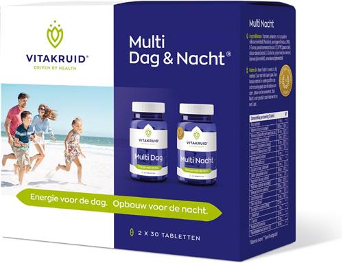 Vitakruid Multi Dag & Nacht 2 x 30 tabletten