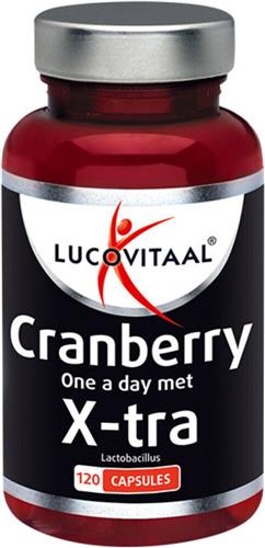 3x Lucovitaal Cranberry X-tra One a Day 120 capsules