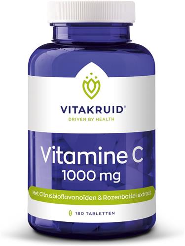 Vitakruid Vitamine C 1000 mg - 180 stuks