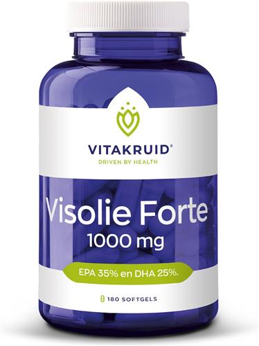 Vitakruid - Visolie Forte 1000mg - 180 Softgels