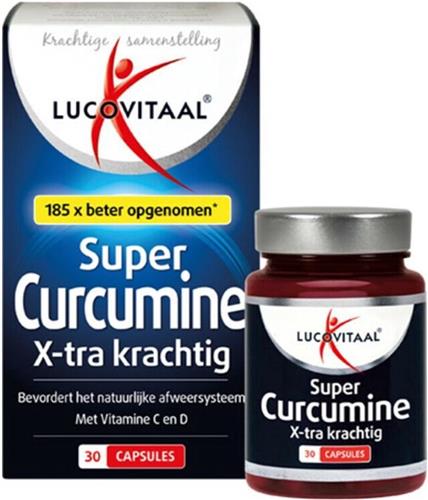 3x Lucovitaal Super Kurkuma X-tra Krachtig 30 capsules