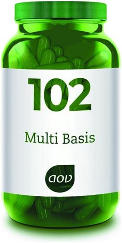 AOV 102 Multi Basis - 120 vegacaps - Multivitaminen - Voedingssupplementen