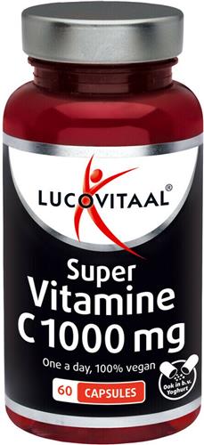 3x Lucovitaal Super Vitamine C 1000mg Vegan 60 Capsules