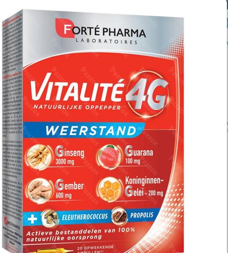 Vitalite 4g Weerstand Amp 20x10ml