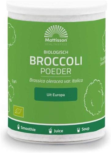 Mattisson - Biologisch Broccoli Poeder - 100% Natuurlijk - 175 Gram