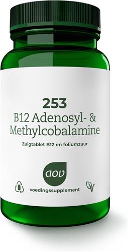 AOV 253 B12 Adenosyl- & Methylcobalamine Voedingssupplementen -  60 zuigtabletten