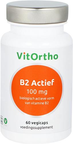 Vitortho Vitamine B2 Actief 60 vegacapsules