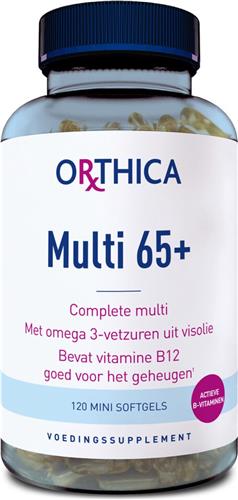 2x Orthica Multi 65+ 120 softgels