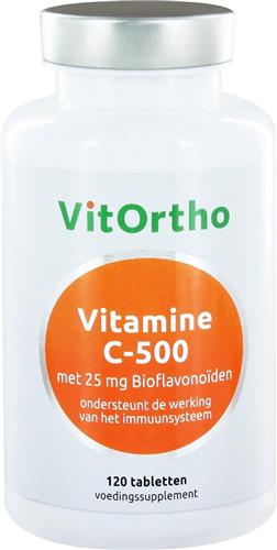 VitOrtho Vitamine C-500 - 120 tabletten