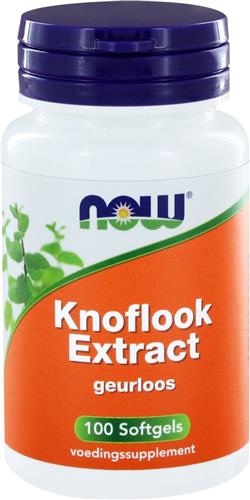 NOW  Knoflook extract - 100 softgels