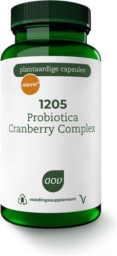 AOV 1205 Probiotica Cranberry Complex - 60 vegacaps - Probiotica - Voedingssupplement